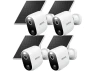 Thumbnail 2K Solar and Battery Security Camera, 4-Pack — Security Camera, Trisvision