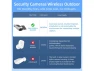 Thumbnail Solar Outdoor Security Camera, 4 Cameras, 2K — Security Camera, Trisvision