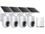 Thumbnail Wireless Outdoor Security Camera, 4 Cameras — Security Camera, SOLIOM