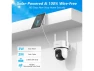 Thumbnail Wireless Outdoor Security Camera, Dual Lens, 2K, White, 2-Pack — Security Camera, Wansview