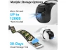 Thumbnail Wireless Outdoor Security Camera, Dual Lens, 2K, White, 2-Pack — Security Camera, Wansview