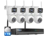 Thumbnail Wireless Security Camera System — Security Camera, Hiseeu