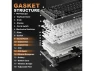 Thumbnail 75% Layout Black Wireless Mechanical Keyboard — Bluetooth Keyboard, YUNZII