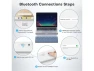 Thumbnail Blue Wireless Keyboard for MacBook Pro, MacBook Air, and iMac — Bluetooth Keyboard, OMOTON
