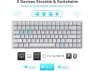 Thumbnail 75% Mechanical Keyboard, 84 Keys, Blue Backlit — Bluetooth Keyboard, Royal Kludge