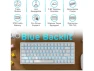 Thumbnail 75% Mechanical Keyboard, 84 Keys, Blue Backlit — Bluetooth Keyboard, Royal Kludge