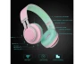 Thumbnail Foldable Bluetooth Headphones with Microphone and Volume Control — Wireless Earbuds, Riwbox