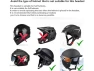 Thumbnail True wireless Bluetooth helmet speakers — Wireless Earbuds, Trisvision