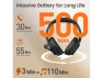 Thumbnail Wireless Bluetooth 5.0 Headset with AI-Powered Noise-Cancelling Microphone — Wireless Earbuds, EKSA