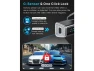 Thumbnail 4K Front and 1080P Rear Dash Camera with 64GB Card — Dash Cam, Navycrest