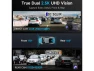 Thumbnail Front and Rear Dash Camera with 2.5K Resolution — Dash Cam, Trisvision