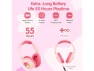 Thumbnail Kids Foldable Bluetooth Headphones with Microphone — Wireless Earbuds, LOBKIN