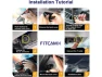 Thumbnail 4K Front and Rear Dash Camera for Toyota Tundra and Sequoia — Dash Cam, Fitcamx