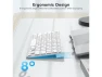 Thumbnail Ergonomic Ultra-Slim Wireless Keyboard for Mac — Bluetooth Keyboard, OMOTON