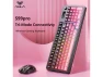 Thumbnail Black Pink Membrane Gaming Keyboard — Bluetooth Keyboard, AULA
