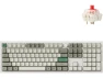 Thumbnail White Full-Size Custom Mechanical Keyboard — Bluetooth Keyboard, Keychron