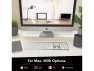Thumbnail Wireless Bluetooth Keyboard, Silver — Bluetooth Keyboard, Macally