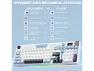 Thumbnail Wireless mechanical keyboard with tri-mode connection, smart screen, knob, hot-swappable linear switches and RGB... — Bluetooth Keyboard, AULA