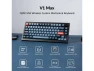 Thumbnail 75% Custom Mechanical Keyboard with RGB Lighting — Bluetooth Keyboard, Keychron