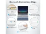 Thumbnail Blue Wireless Keyboard for Mac — Bluetooth Keyboard, OMOTON