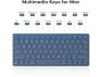 Thumbnail Blue Wireless Keyboard for Mac — Bluetooth Keyboard, OMOTON