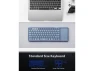 Thumbnail Foldable Bluetooth Keyboard with Touchpad, Blue — Bluetooth Keyboard, Samsers