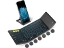 Thumbnail Foldable Bluetooth Keyboard with Touchpad, Full-Size, Black — Bluetooth Keyboard, Samsers