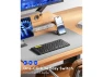 Thumbnail Full-Size Foldable Bluetooth Keyboard with PU Leather Cover — Bluetooth Keyboard, Samsers