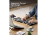 Thumbnail Full Size Split Keyboard with Backlighting and Cushioned Wrist Rest — Bluetooth Keyboard, ProtoArc