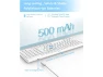 Thumbnail White Wireless Keyboard — Bluetooth Keyboard, FENIFOX
