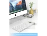 Thumbnail White Wireless Keyboard — Bluetooth Keyboard, FENIFOX