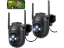Thumbnail Outdoor Dome Security Camera, 2-Pack — Security Camera, SUNIVISION