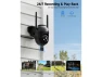 Thumbnail Outdoor Dome Security Camera, 2-Pack — Security Camera, SUNIVISION