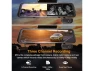 Thumbnail 3-Channel Mirror Dash Cam with 1080p Video — Dash Cam, SUNIVISION