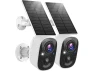 Thumbnail Solar Outdoor Wireless Security Camera, 2-Pack — Security Camera, SUNIVISION