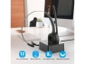 Thumbnail Bluetooth Wireless Headset with Charging Base — Wireless Earbuds, KEHIPI