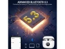 Thumbnail White Wireless Earbuds — Wireless Earbuds, KEHIPI