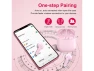 Thumbnail Wireless Bluetooth Earbuds, Pink, with Mini USB-C Charging Case — Wireless Earbuds, KEHIPI