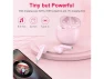 Thumbnail Wireless Bluetooth Earbuds, Pink, with Mini USB-C Charging Case — Wireless Earbuds, KEHIPI
