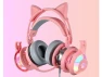 Thumbnail Cat-Ear Foldable Headphones — Wireless Earbuds, Gemdeck