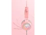 Thumbnail Pink Headphones — Wireless Earbuds, Gemdeck