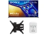 Thumbnail 65-inch Bravia 8 QD-OLED television with mount and surge protector — Smart TV, Sony