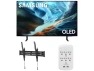 Thumbnail 42-inch OLED TV with tilt mount and surge protector — Smart TV, Samsung