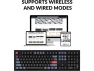 Thumbnail Full-size Wireless Mechanical Keyboard — Bluetooth Keyboard, Keychron