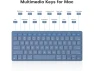 Thumbnail Wireless Keyboard, Blue — Bluetooth Keyboard, OMOTON