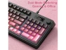 Thumbnail Black Pink Membrane Keyboard — Bluetooth Keyboard, AULA