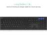 Thumbnail Full-Size Bluetooth Keyboard — Bluetooth Keyboard, Arteck