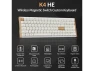 Thumbnail White Wireless Mechanical Keyboard — Bluetooth Keyboard, Keychron