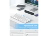 Thumbnail Wireless Keyboard, White, Full Size with Number Pad — Bluetooth Keyboard, FENIFOX