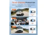 Thumbnail 3-Channel Car Dash Camera with 64GB SD Card — Dash Cam, 70mai